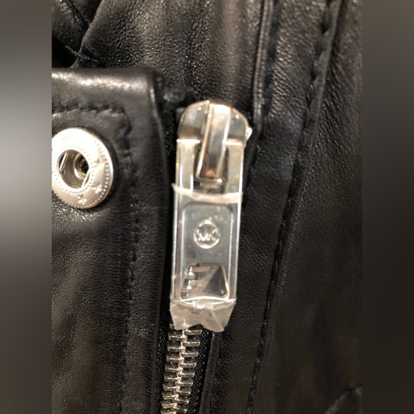 Michael Kors leather jacket new no tags - Picture 3 of 5